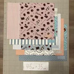 45×35 5枚セット　ランチョンマット　ランチクロス　ナフキン　ハンドメイド