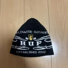 HUF ニット帽 ビーニー ブラック