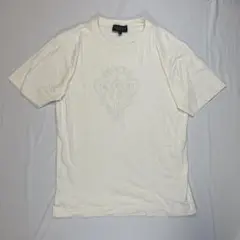 【O38】　GUCCI　ワンポイントロゴ刺繍Tシャツ　レディースS　ホワイト　白のサムネイル