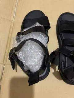 美品　Dr. Martens メンズサンダル ブラック　28センチ　本革