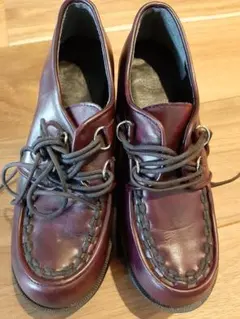 YOSUKE ヨースケ 厚底 レースアップシューズ