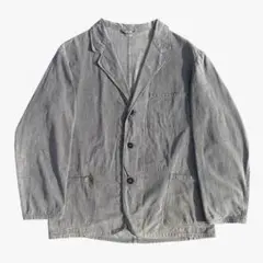 50〜60s ヴィンテージ ドイツ製 ブラックシャンブレージャケット ユーロ