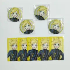 プロセカ 鏡音レン あんスタコラボ グリ缶B グリッター缶バッジ エピカ