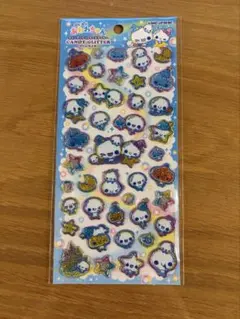 キャンディグリッターステッカー　ぷくぷくあわわちゃん