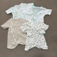 長肌着　4枚セット　50〜60サイズ