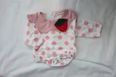 新品　韓国子供服　襟付きロンパース　73サイズ