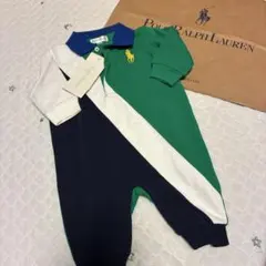 3M ポロシャツロンパース　ラルフローレン　60 新品　タグ付き