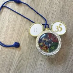 ミッキーマウス 35周年記念 ネックレス