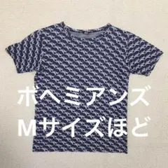 ボヘミアンズ 総柄 ジャカード織り？ Tシャツ Mサイズほど Bohemiansのサムネイル