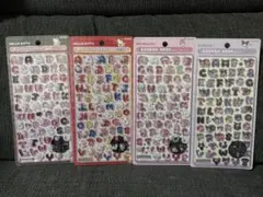 【正規品】ボンボンドロップシール　サンリオ　文字　アルファベット　4枚