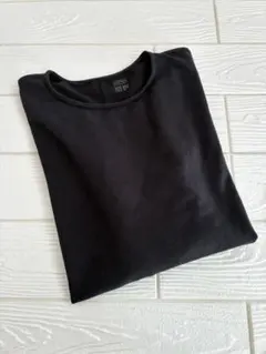 Uniglo U（ユニクロユー）ヒートテックコットンク ルーネックT（長袖）XL