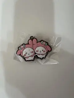 ちいかわ&マイメロラバーキーホルダー