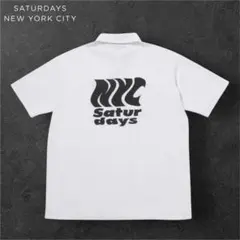 極美品 Saturdays NYC Golf ゴルフ ポロシャツ 半袖 白M 2026年最新】saturdays nyc ゴルフの人気アイテム - メルカリ