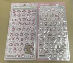 ボンボンドロップシールミニ　サンリオ2枚組