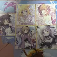 ゾンビランドサガ 特典 ミニ色紙風カード 7枚コンプ 劇場版 第5弾 入場者プレゼント決定！劇場版『ゾンビランドサガ ゆめぎんが