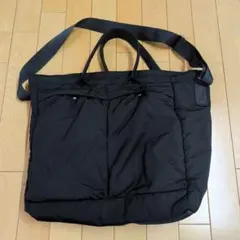UNIQLO 2WAYユーティリティバッグ BLACK