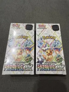 ポケカ　テラスタルフェスex シュリンク付き　2BOX