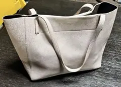 ピンク　ベージュ　シンプル トートバッグ　フェラガモ