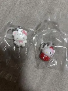 サンリオいちごめじるしアクセサリー めじるしアクセサリーふわふわスノー キティ