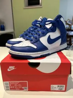 Nike Dunk High Retro サイズ9 青/白 27.0cm