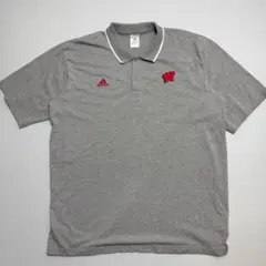 ウィスコンシン バジャーズ グレー ポロシャツ adidas 062919のサムネイル
