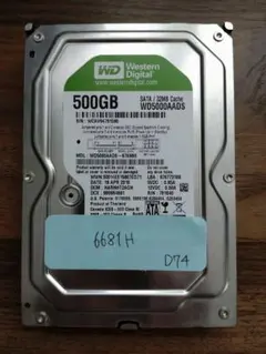 WesternDigital HDD 500GB