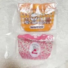 新品　サンリオ　プールバック風ミニポーチ2 マロンクリーム　コロコロクリリン