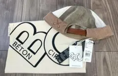 BETON CIRE MIKI パッチワーク ベトンシレ ロールキャップ 帽子