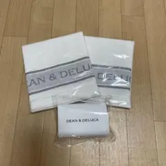 DEAN&DELUCA ジャガードプレースマット2枚&ミニマムエコバッグ