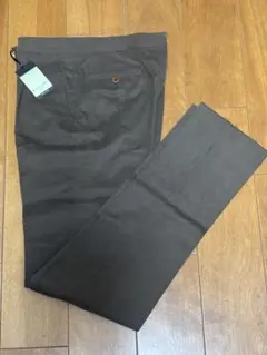 DALCUORE コットン・ツイル・パンツ ダークブラウン　未使用品 DALCUORE コットン・ツイル・パンツ ダークブラウン 未使用品 - メルカリ