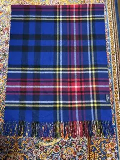 極美品！アクアスキュータム 洗える 大判カシミヤ100%ストール　タグ付属