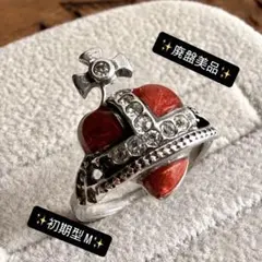 保証書付　ヴィヴィアン 指輪 エナメルボタンリング 廃盤 希少 13号 保証書付 ヴィヴィアン 指輪 エナメルボタンリング 廃盤 希少 13号