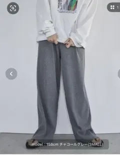 イージーパンツ ワイドパンツ