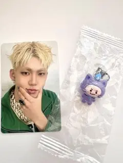 TREASURE ヒョンソク TRUZ めじるしアクセサリー＆トレカ