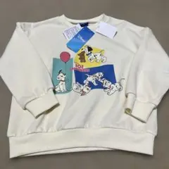 ディズニー　101匹わんちゃん　トレーナー　110センチ　新品のサムネイル