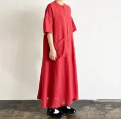 HARVESTY FRENCH LINEN S/S ATELIER ROBEのサムネイル