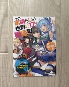 リーフレット この冒険者たちに祝福を! この素晴らしい世界に祝福を! この素晴らしい世界に祝福を！17巻 メルカリ - リーフレット その他