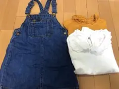 子供服　next デニムサロペットスカート　トップス　116㎝