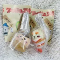 ちいかわ寿司　フィギュアキーホルダー　シーサー　くりまんじゅう　ガチャ