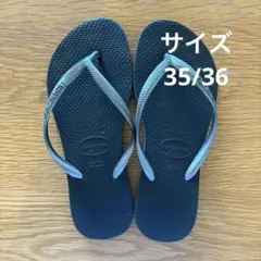 havaianas ハワイアナス Slim ビーチサンダル 23cm 35/36
