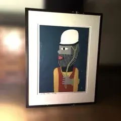 畦地梅太郎 版画 水 `73 額装 畦地梅太郎 版画 水 `73 額装 - メルカリ
