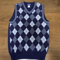 BEAMS アーガイルニットベストのサムネイル