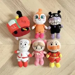 【まとめ売り】アンパンマン ぬいぐるみ 6体セット
