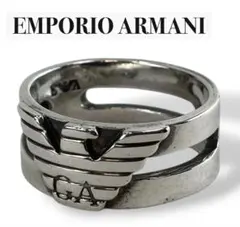EMPORIO ARMANI ダブルリング　イーグルロゴ　SV925 26号のサムネイル