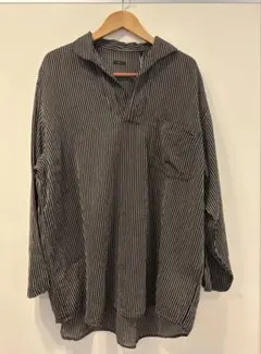 26SS SIZE 1 COMOLI ストライプスキッパーシャツ - メルカリ