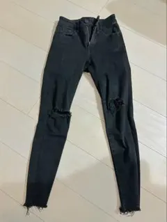 AZUL BY MOUSSY アズール ブラック スキニー デニム XXS