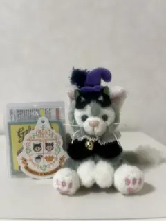 新品タグ付き ジェラトーニ　ハロウィン　ぬいぐるみストラップ