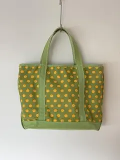 【希少】90's エルエルビーン ボートアンドトート ミディアム ドット 水玉