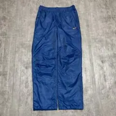 00s NIKE nylon pants tech blue y2k