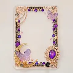 №763 飾れる！持ち歩ける！硬質カードケース デコ 硬質ケース